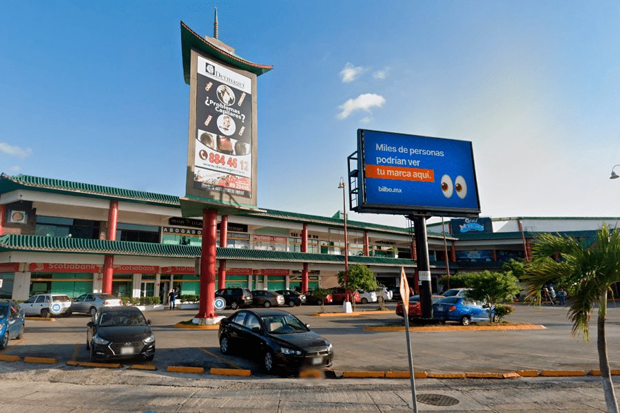 Imagen de espectacular LED en Cacún